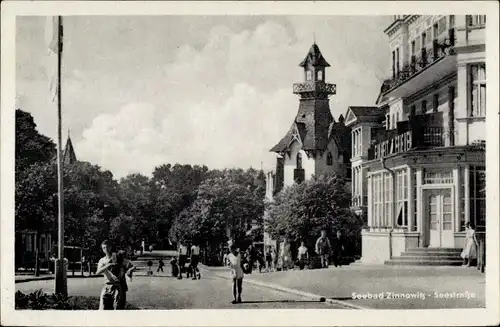 Ak Ostseebad Zinnowitz auf Usedom, Seestraße