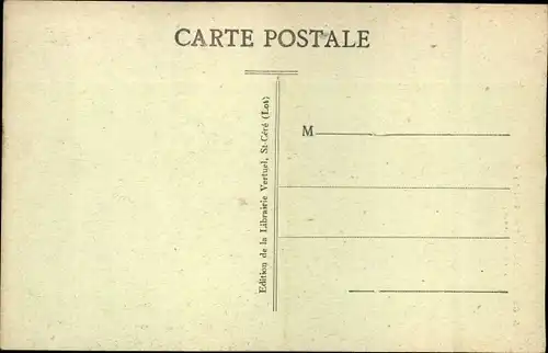 Ak Capdenac Lot, Entree du Village