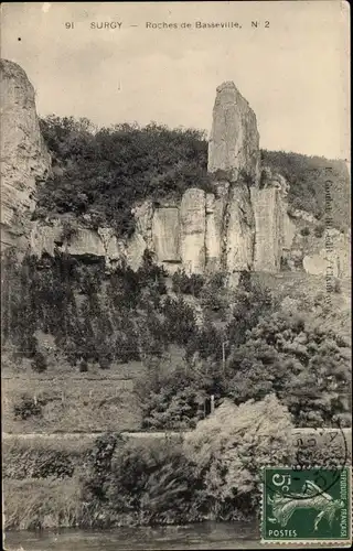 Ak Surgy Nièvre, Roches de Basseville