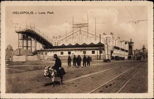 Ak Heliopolis Cairo Kairo Ägypten, Luna Park