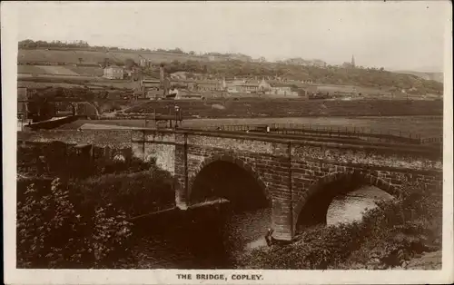 Ak Copley Yorkshire, The Bridge