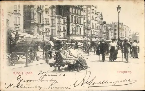 Ak Brighton East Sussex, Kings Road