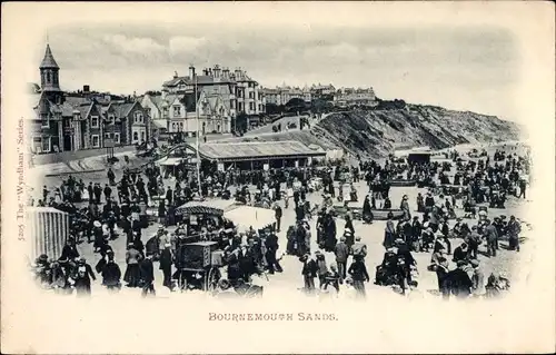 Ak Bournemouth Dorset England, Sands