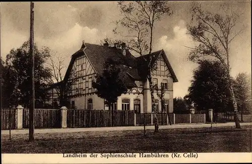 Ak Hambühren in Niedersachsen, Landheim der Sophienschule