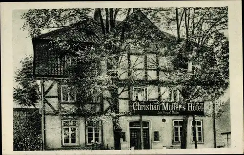 Ak Duingen Niedersachsen, Christian Müller's Hotel, Inh. August Müller