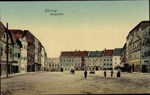 Ak Eferding in Oberösterreich, Hauptplatz