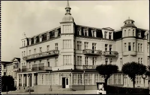 Ak Ostseebad Zinnowitz auf Usedom, IG-Wismut-Ferienheim Glück auf