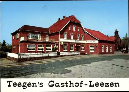 Ak Leezen Schleswig Holstein, Teegen's Gasthof
