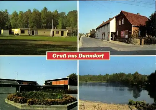 Ak Danndorf Helmstedt in Niedersachsen, Ortsansichten