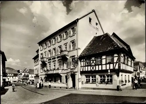 Ak Gernsbach im Murgtal Schwarzwald, Hotel Stern Hirsch