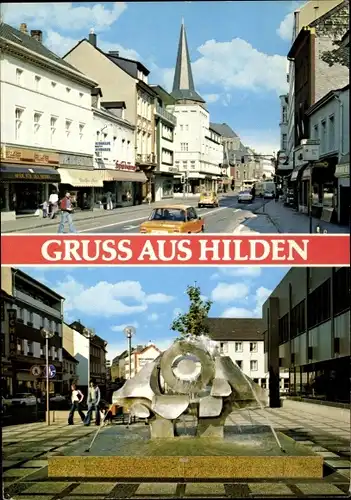 Ak Hilden Nordrhein Westfalen, Ortsansichten