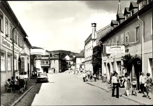 Ak Bad Leutenberg Thüringen, Gaststätte Garküche, Gasthof