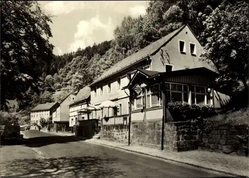 Ak Krippen Bad Schandau Sächsische Schweiz, Gasthof zur Linde