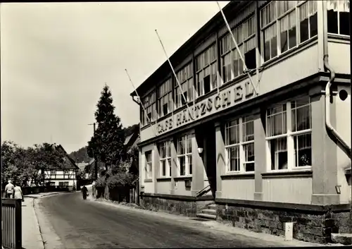 Ak Postelwitz Bad Schandau Sächsische Schweiz, HO Café Häntzschel