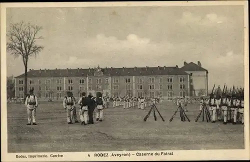 Ak Rodez Aveyron, Caserne du Foiral