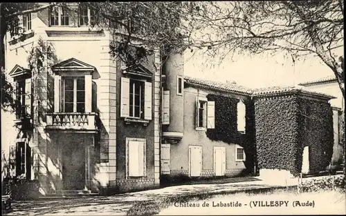 Ak Villespy Aude, Chateau de Labastide