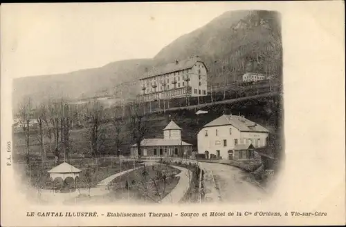 Ak Vic sur Cère Cantal, Etablissement Thermal