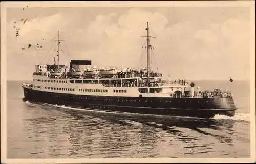 Ak Fährschiff, Dover-Ostend Line