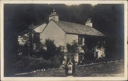 Ak Grasmere North West England, Dove Cottage