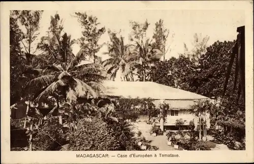 Ak Toamasina Tamatave Madagaskar, Case d'Européen