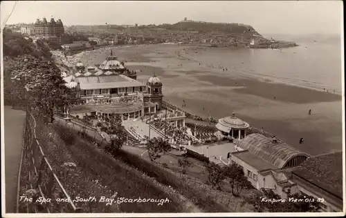 Ak Scarborough North Yorkshire, The Spa and South Bay