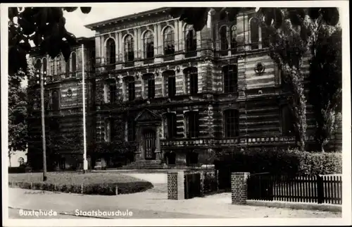 Ak Buxtehude in Niedersachsen, Staatsbauschule