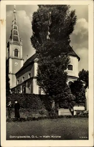 Ak Schirgiswalde in Sachsen, Katholische Kirche