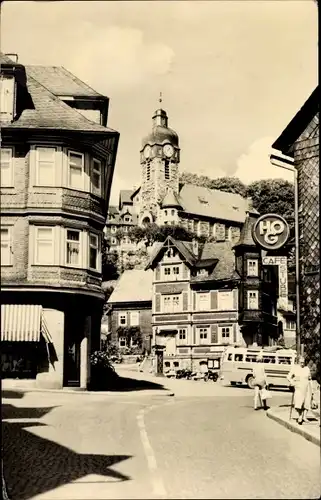 Ak Lauscha in Thüringen, Stadtmitte