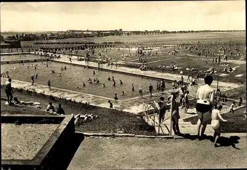 Ak Ronneburg in Thüringen, Bad, Nichtschwimmerbecken