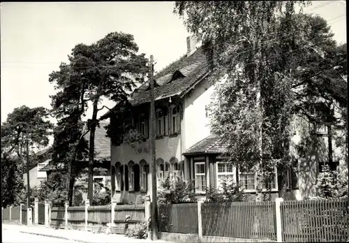 Ak Friedewald Moritzburg in Sachsen, Straßenpartie, Wohnhaus