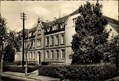 Ak Arnsdorf Sachsen, Oberschule