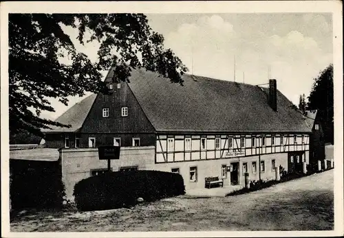 Ak Bärenfels Altenberg im Osterzgebirge, Gasthof Bärenfels