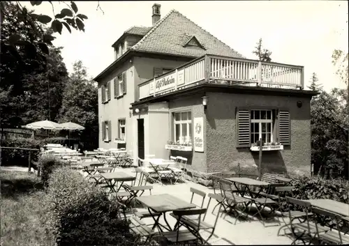 Ak Hartha in Sachsen, Café Daheim, Terrasse