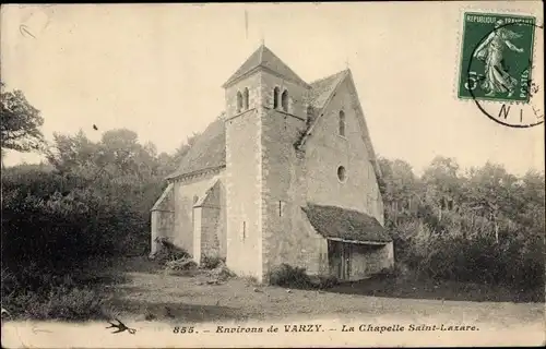 Ak Varzy Nièvre, La Chapelle Saint Lazare