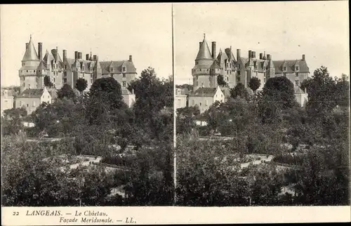 Stereo Ak Langeais Indre et Loire, Le Chateau