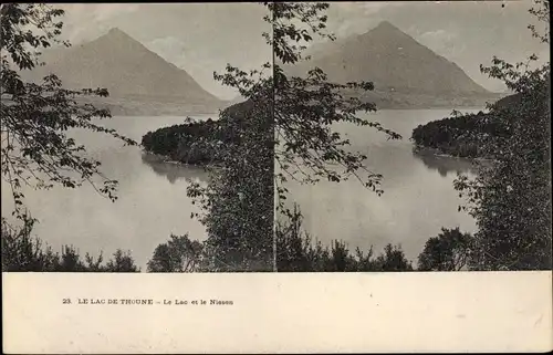 Stereo Ak Kanton Bern, Le Lac de Thoune et le Niesen