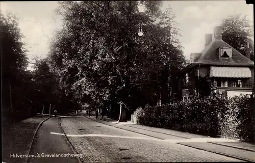 Ak Hilversum Nordholland, Gravelandscheweg