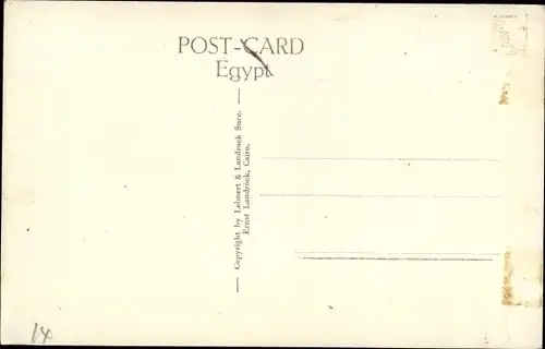 Ak Cairo Kairo Ägypten, A Native Carriage