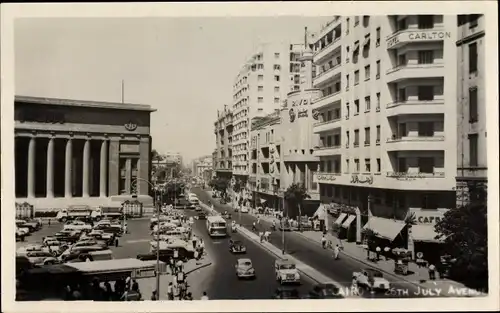 Ak Cairo Kairo Ägypten, 26th July Avenue