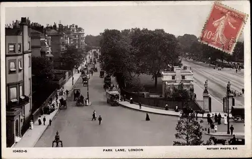 Ak London City England, Park Lane