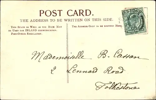 Ak Folkestone Kent South East England, The Fish Market