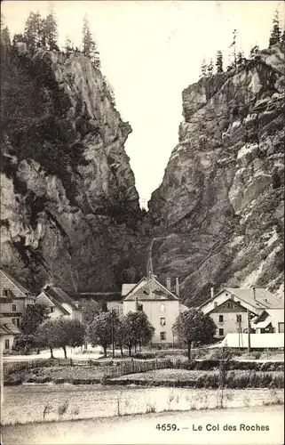 Ak Kanton Neuenburg Neuchatel, Le Col des Roches