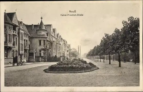 Ak Neuss am Rhein, Kaiser Friedrich Straße