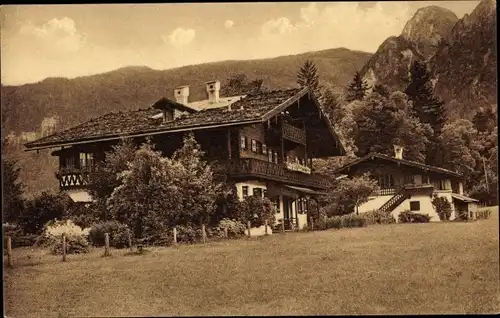 Ak Schönau am Königssee, Haus Wolfseck