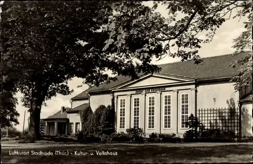 Ak Roda Stadtroda in Thüringen, Kultur- und Volkshaus