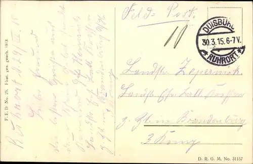 Ak Ruhrort Duisburg im Ruhrgebiet, Rheinbrücke