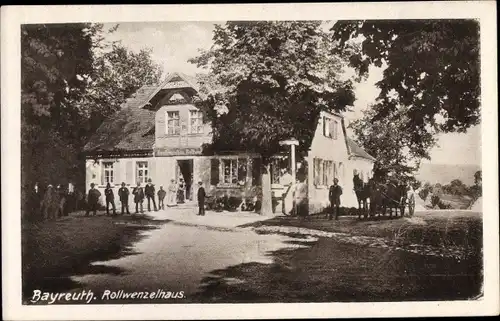 Ak Bayreuth in Oberfranken, Rollwenzelhaus