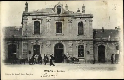 Ak Millau Aveyron, La Gare