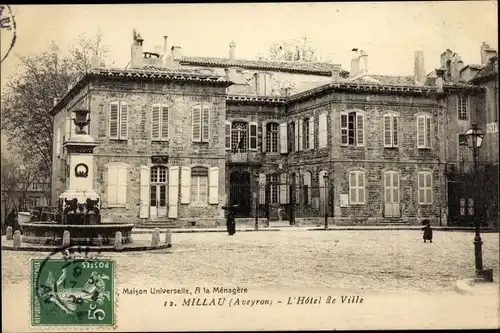 Ak Millau Aveyron, L'Hotel de Ville