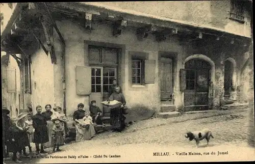 Ak Millau Aveyron, Vieille Maison, rue du Jumel